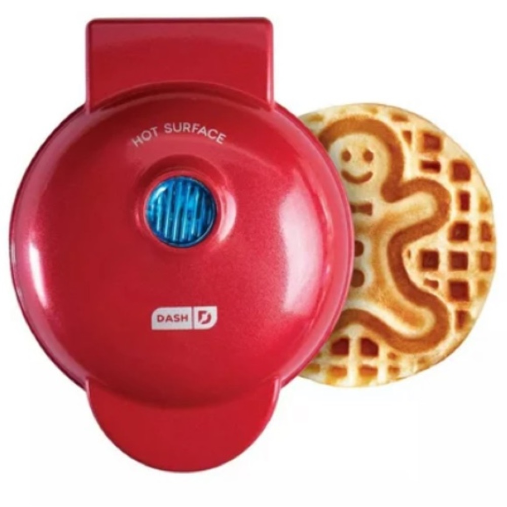 SALE!! Mini waffle gingerbread man maker #1